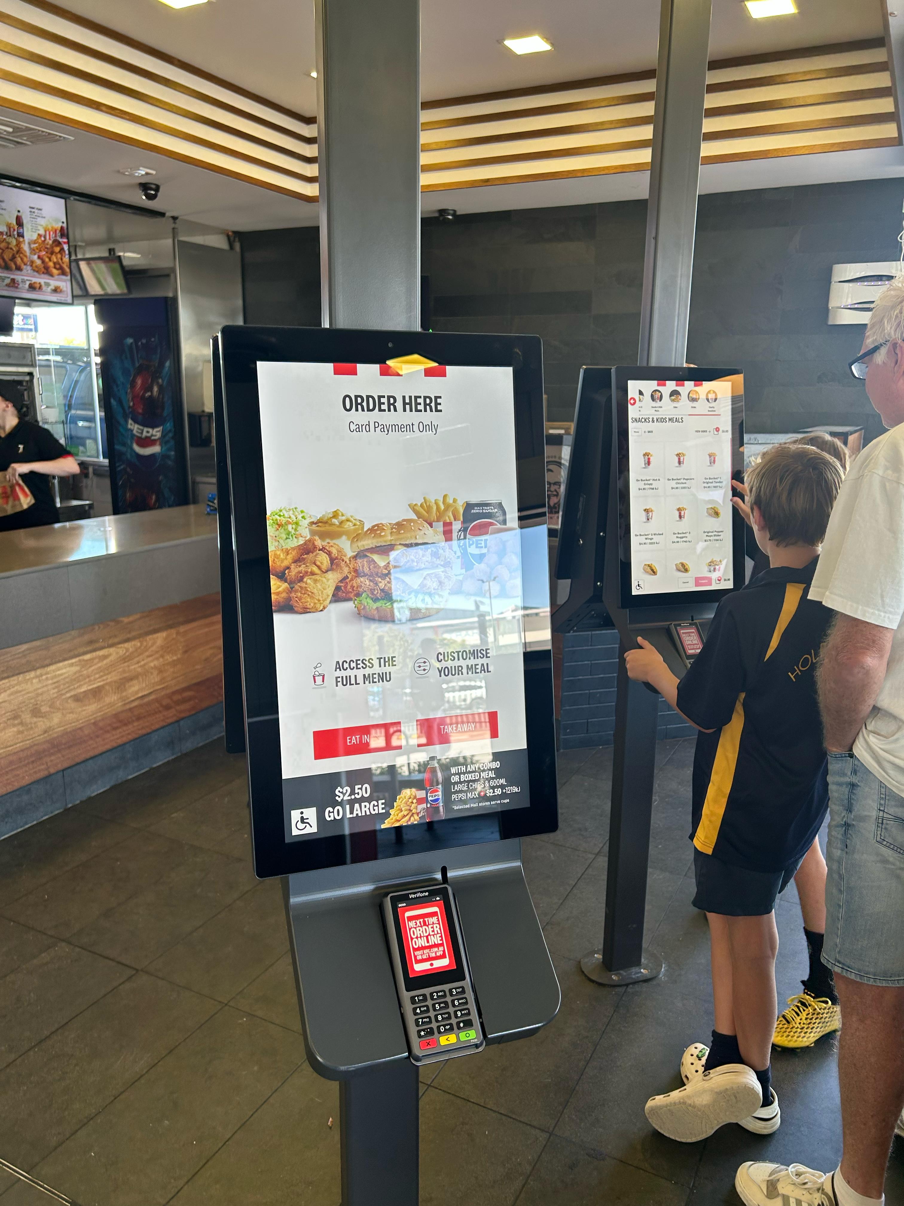 Kiosk install Griffith NSW by MJACS